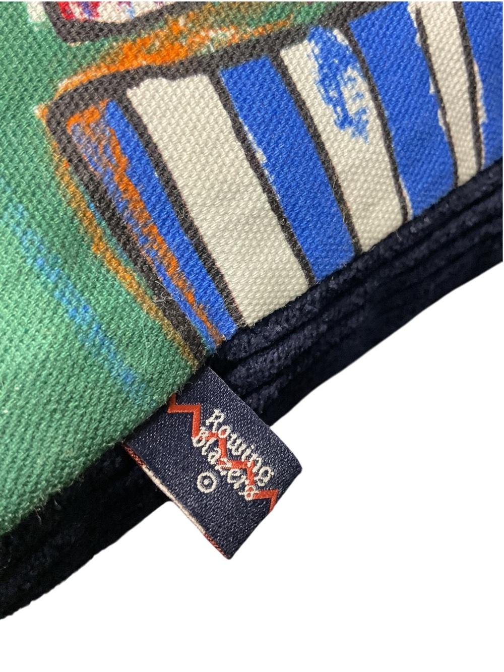 Rowing Blazers x Target Rugby Shirt Throw Pillows Set of 2 20x20 Preppy - Picture 5 of 6